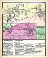 Hope Valley, Lucustville, Wyoming, Potters Hill, Laureldale, Hopkinton City, Rhode Island State Atlas 1870